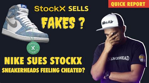 stock x selling fake nike|stockx exposed.